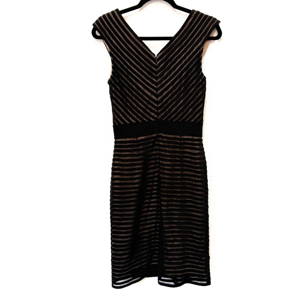 Js Collections Polyester & Spandex Black And Crea… - image 7